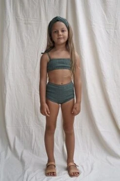 House Of Palomakids House Of Paloma Agns Swim Set - Aegean Green