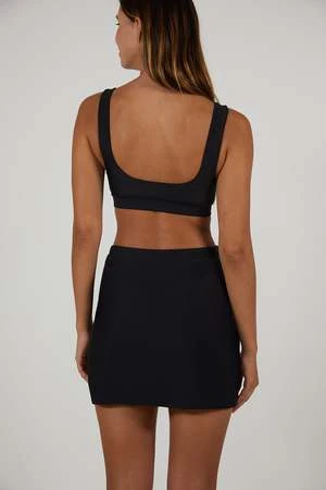 The Saltwater CollectiveAugust Swim Skirt - Black 5 The Saltwater CollectiveAugust Swim Skirt - Black - Image 3