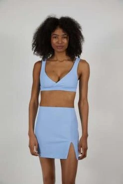 The Saltwater CollectiveAugust Swim Skirt - Cloud