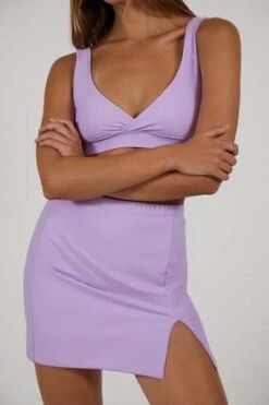 The Saltwater CollectiveAugust Swim Skirt - Iris