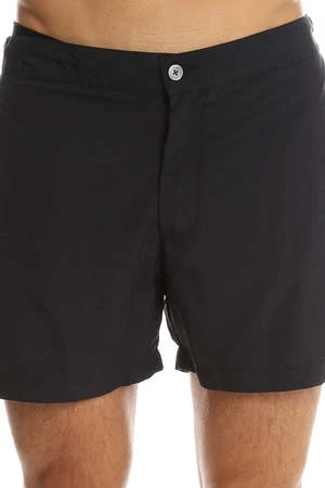 Officine GeneraleRoman Swim Short - Black 6 Officine GeneraleRoman Swim Short - Black - Image 4