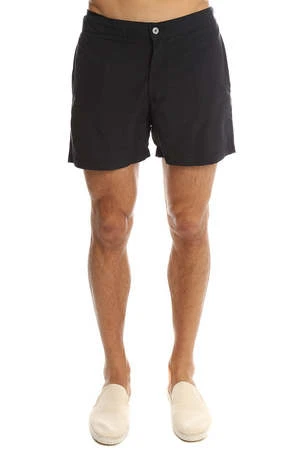Officine GeneraleRoman Swim Short - Black 3 Officine GeneraleRoman Swim Short - Black
