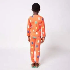 Bobo ChosesKids Bobo Choses All Over Geometric Print Swim Leggings - Orange -Bliss Dream Style Bobo Choses Child Swim Leggings With All Over Geometric Print Orange 20220113173004 4