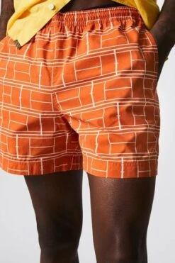 Billy ReidCourt Swim Short - Orange