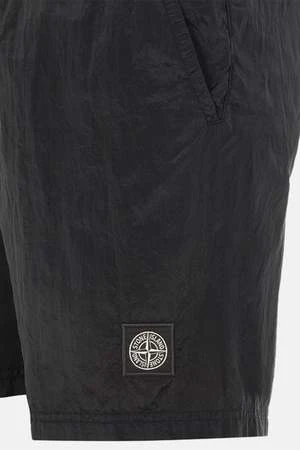 Stone IslandEconyl Nylon Metal Swim Trunks - Black 5 Stone IslandEconyl Nylon Metal Swim Trunks - Black - Image 3