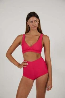 The Saltwater CollectiveJuly Swim Short - Fresa