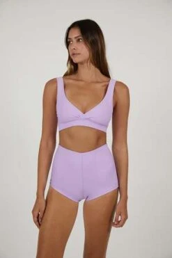 The Saltwater CollectiveJuly Swim Short - Iris