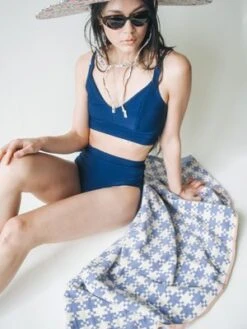 La LobaSky High Swim Bottoms - Moon Tide -Bliss Dream Style La Loba Sky High Swim Bottoms Moon Tide 20230413202738