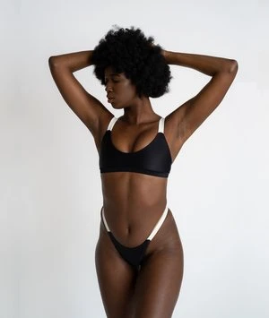 The Saltwater CollectiveLayla Top Swim - Black/Ivory 7 The Saltwater CollectiveLayla Top Swim - Black/Ivory - Image 5