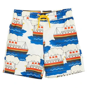 Mini RodiniKids Mini Rodini Ferry Swim Shorts - Blue 3 Mini RodiniKids Mini Rodini Ferry Swim Shorts - Blue