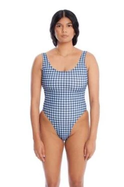 Minnow BathersPenelope Maillot Swim - Gingham