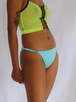 NU SWIMNu Swim Cleo String Bikini Bottom - Sky -Bliss Dream Style Nu Swim Cleo String Bikini Bottom Sky 20230509190804 1