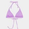 NU SWIMNu Swim Drip Tie Bikini Top - Lilac