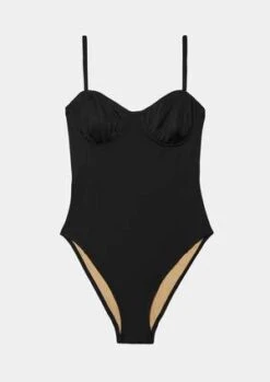 NU SWIMNu Swim Harmony One Piece - Black