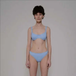 NU SWIMNu Swim Laser Underwire Bikini Top - Fish Blue -Bliss Dream Style Nu Swim Laser Underwire Bikini Top Fish Blue 20220710144309 2