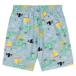 Petit BateauKids Petit Bateau Child Swim Shorts - Blue With Boat And Island Print -Bliss Dream Style Petit Bateau Child Swim Shorts Blue With Boat And Island Print 20230517223255 1