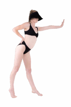 Rachel MillsSports Swim Brief - Black