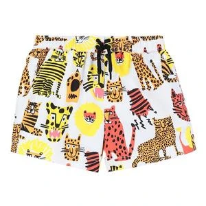 STELLA MCCARTNEYkids Stella McCartney Baby Wild Cats Print Swim Shorts - Multicolour 3 STELLA MCCARTNEYkids Stella McCartney Baby Wild Cats Print Swim Shorts - Multicolour