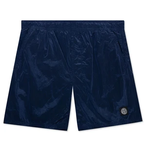 Stone IslandEconyl Nylon Metal Swim Trunks - Dark Blue 3 Stone IslandEconyl Nylon Metal Swim Trunks - Dark Blue