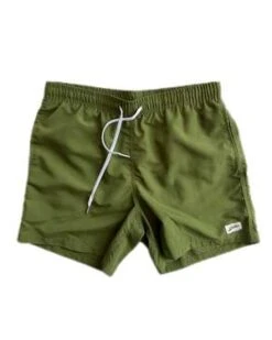 Bathersolid Swim Trunk - Olive
